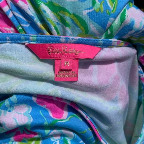 Lilly Pulitzer® Darlah Print Ruffle Dress - Picture 9 of 9